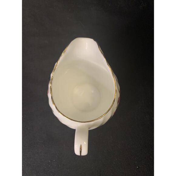 Royal Adderley - Bone China - Creamer With Gold Trim - Floral Pattern - Picture 6 of 6